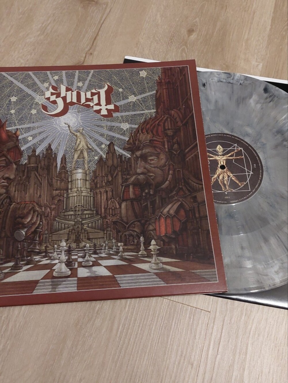 Ghost Popestar Vinyl Grey Smoke LVR00020